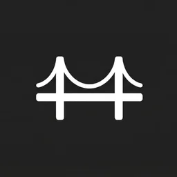 The Bridge — suspension-bridge glyph